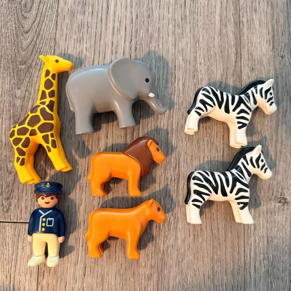 Playmobil 123 Animal Safari lot